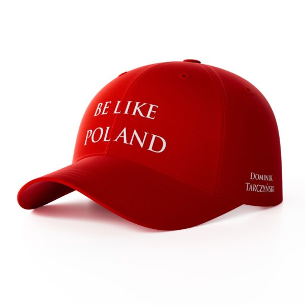 czapka be like poland damska bok