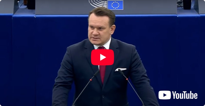 Dominik Tarczyński przemówienie w parlamencie